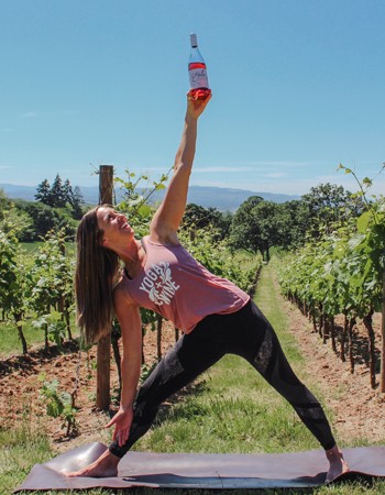 Private Yoga + Wine Tasting